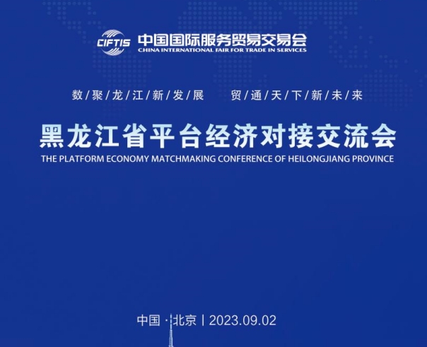 2023黑龙江省平台经济对接交流会会议手册